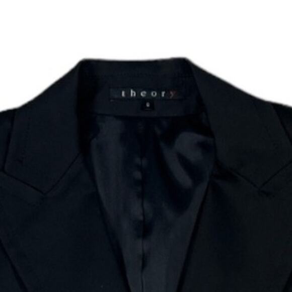 Theory Black Blazer | Size 6 - Picture 5 of 5